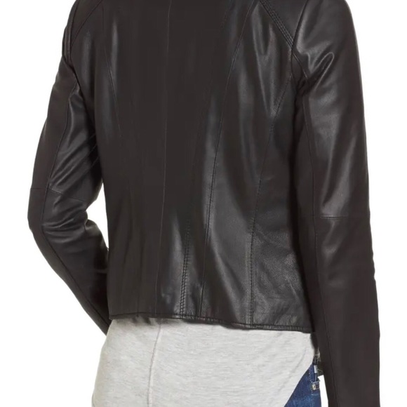 Andrew Marc felicity leather jacket size S - Picture 3 of 14